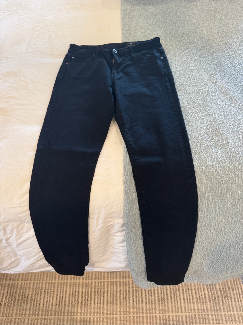 AG Adriano Goldschmied Black Skinny Jeans